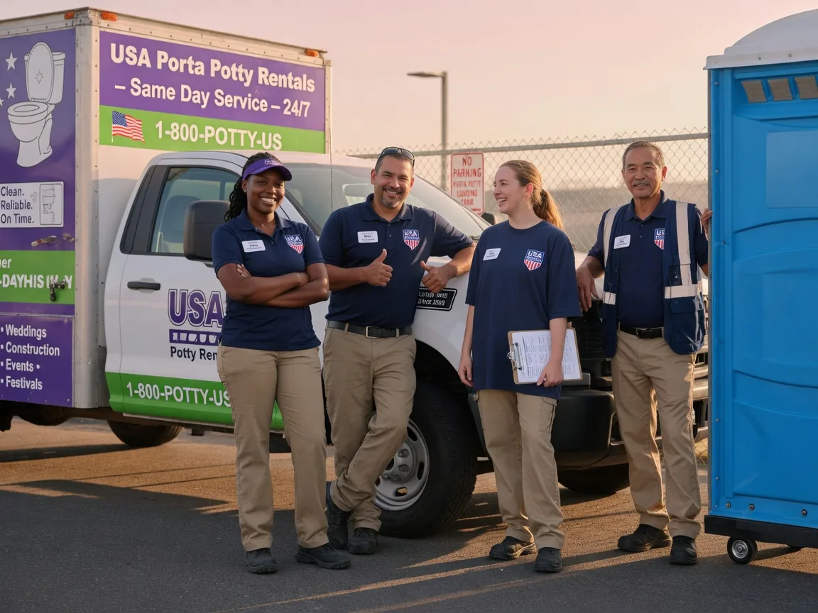 Porta Potty Rental company in Blocksburg, CA